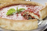 Spinach stuffed- deep dish pizza (Image via Instagram/@edwardospizza)